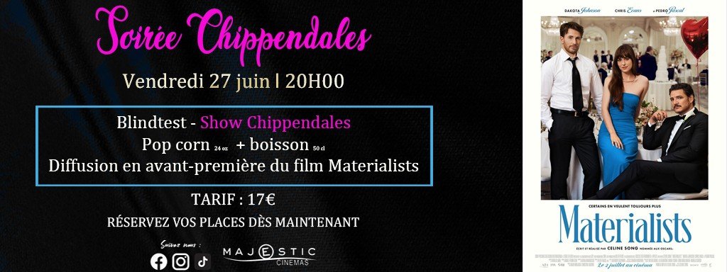actualité Soirée chippendales