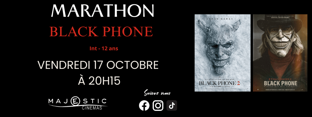 actualité MARATHON BLACK PHONE